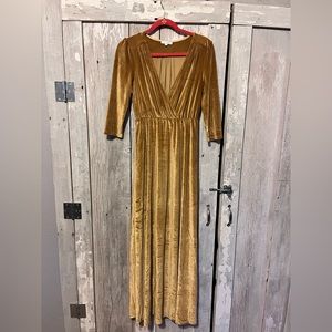 Baltic Born Sofia Velvet Maxi Dress